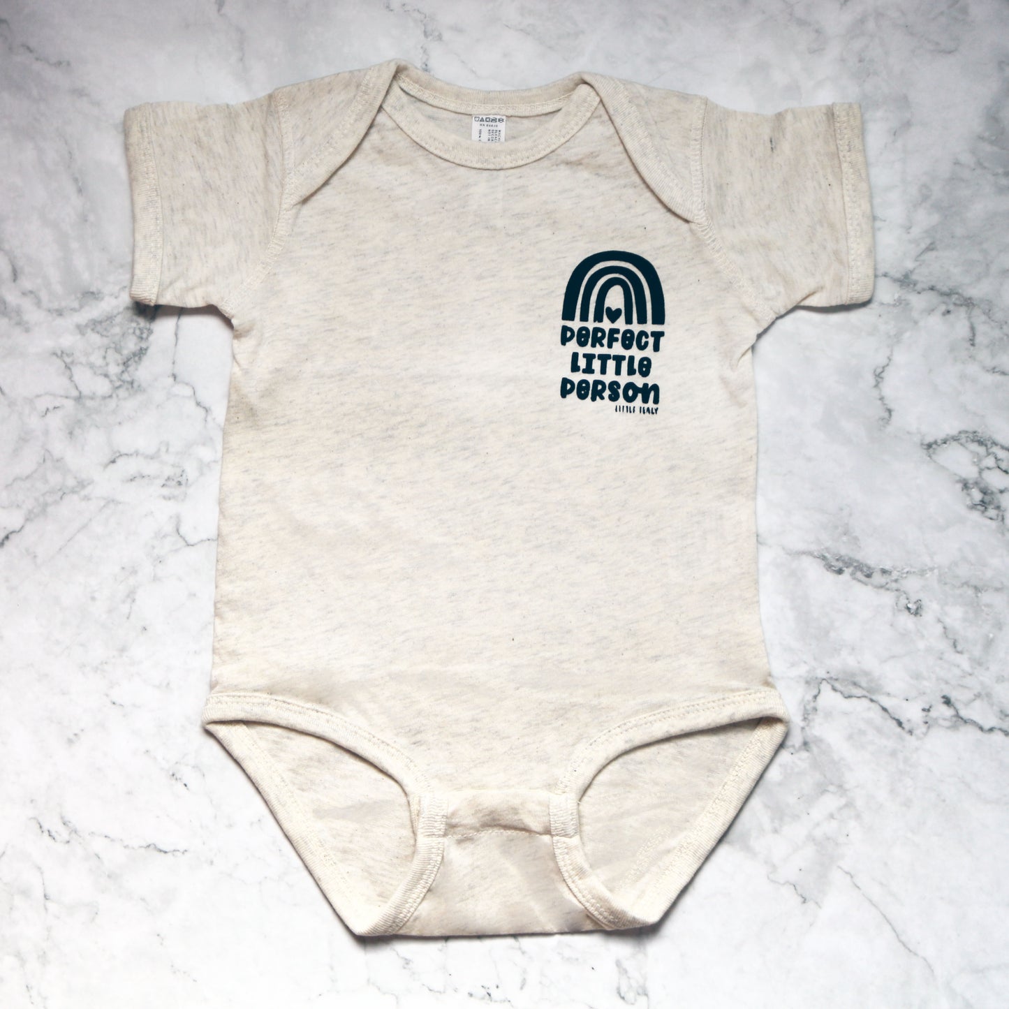 perfect little person onesie